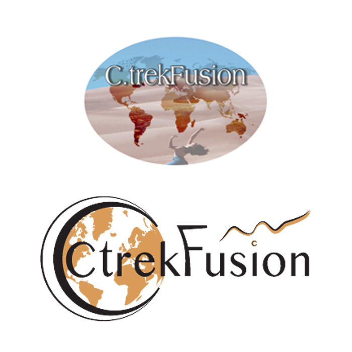 Illustration évolution du logo CtrekFusion, avec l'ancien et le nouveau