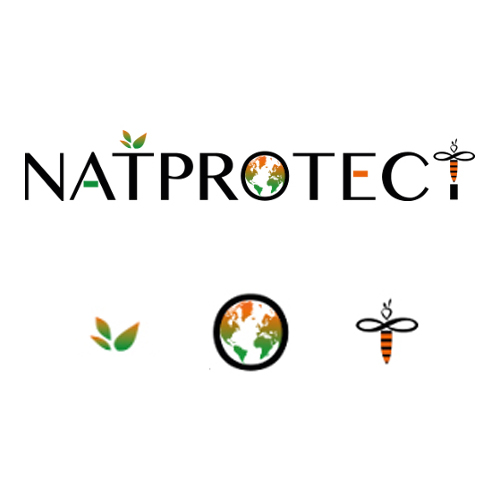 Image du logo NatProtect et des détails du graphisme
